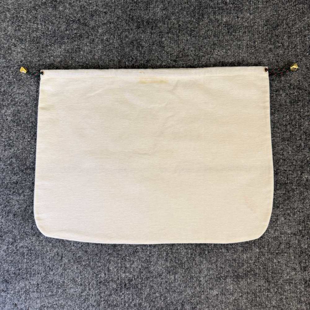 GUCCI Vintage Accessory Collection Dust Bag 14" x 11" Draw String Made in Italy - Picture 2 of 6